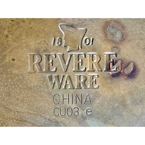 Paul Revere Ware 1801 Copper Bottom 1 Qt. Stainless Steel Whistling Tea Kettle - Picture 7 of 7